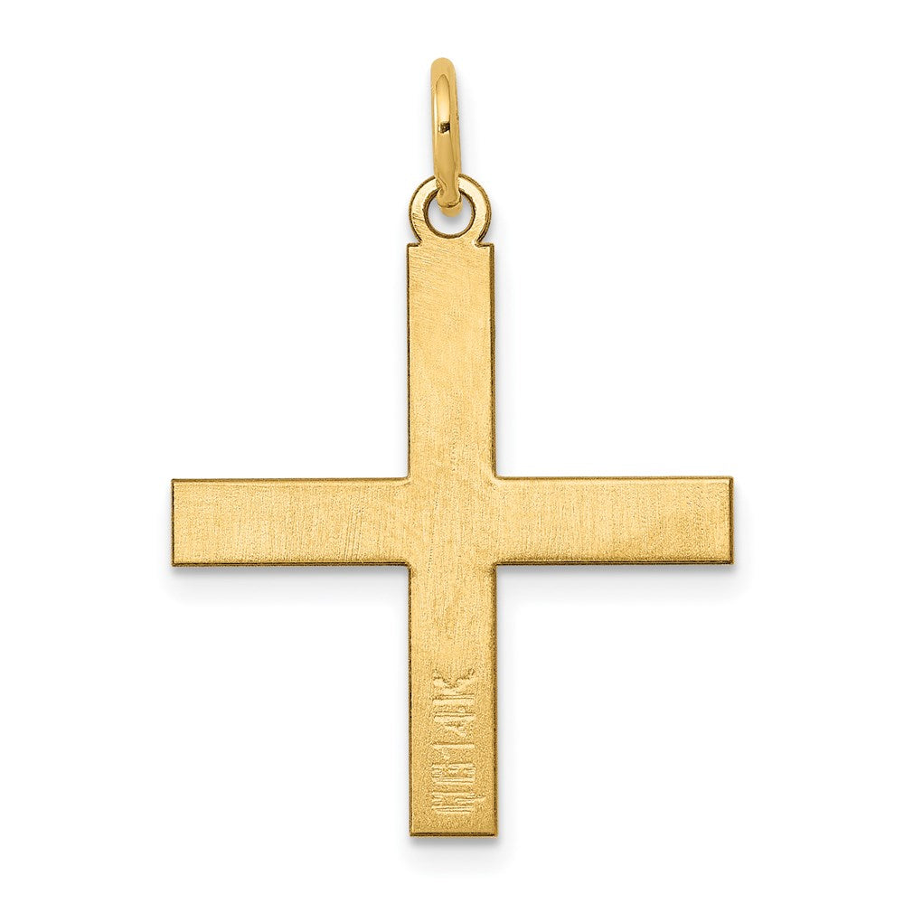 Charlie & Co Jewelry | 14k Laser Designed Greek Cross Pendant - Model XR977