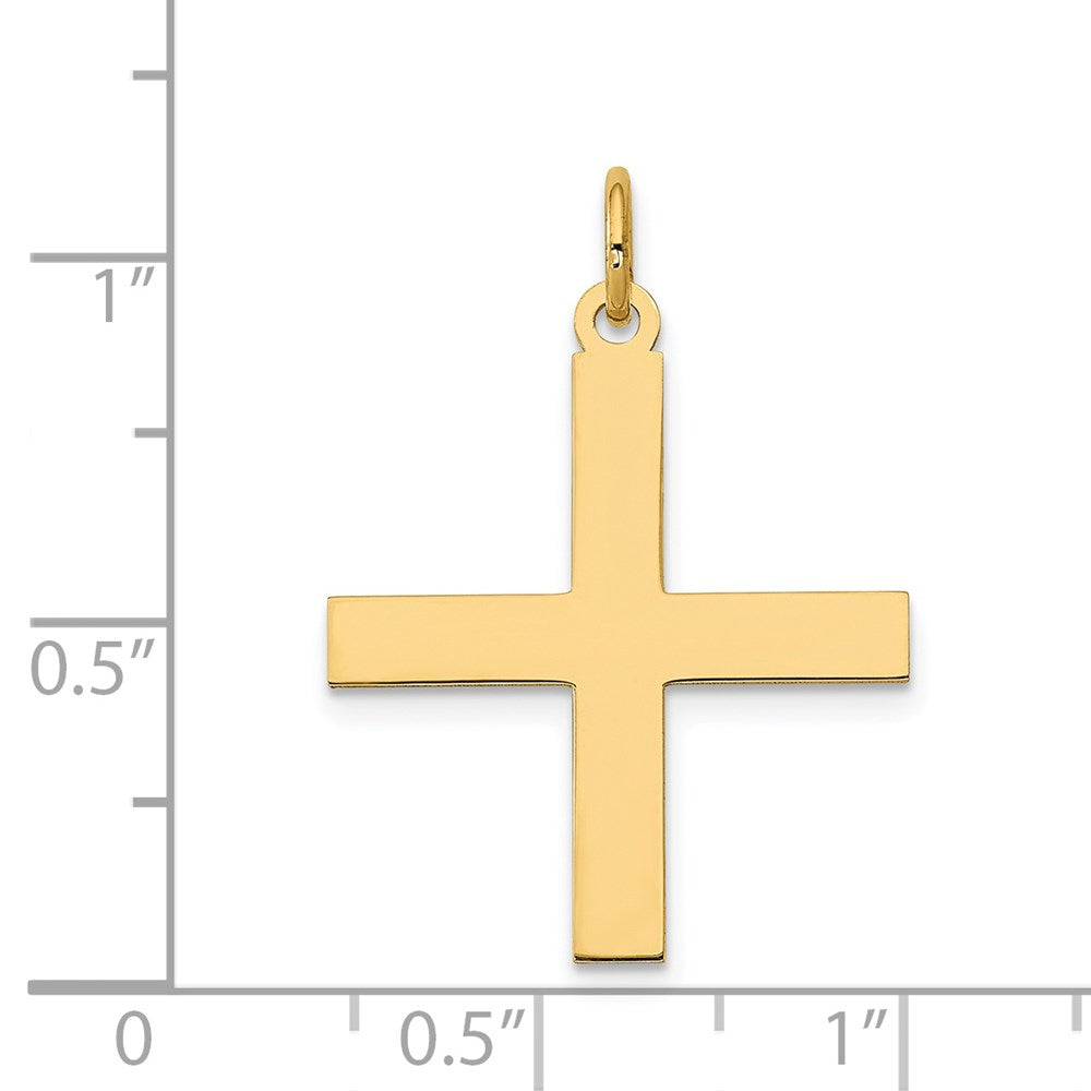 Charlie & Co Jewelry | 14k Laser Designed Greek Cross Pendant - Model XR977