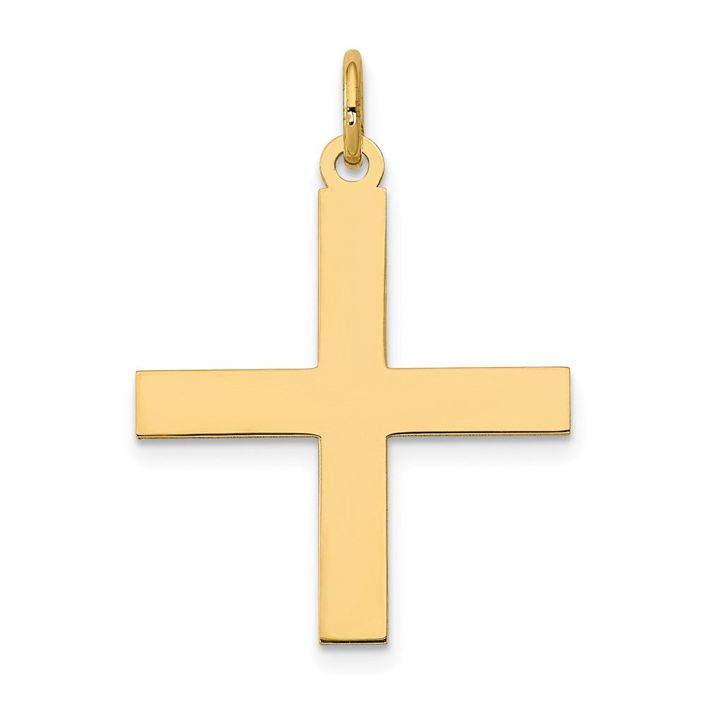 Charlie & Co Jewelry | 14k Laser Designed Greek Cross Pendant - Model XR977