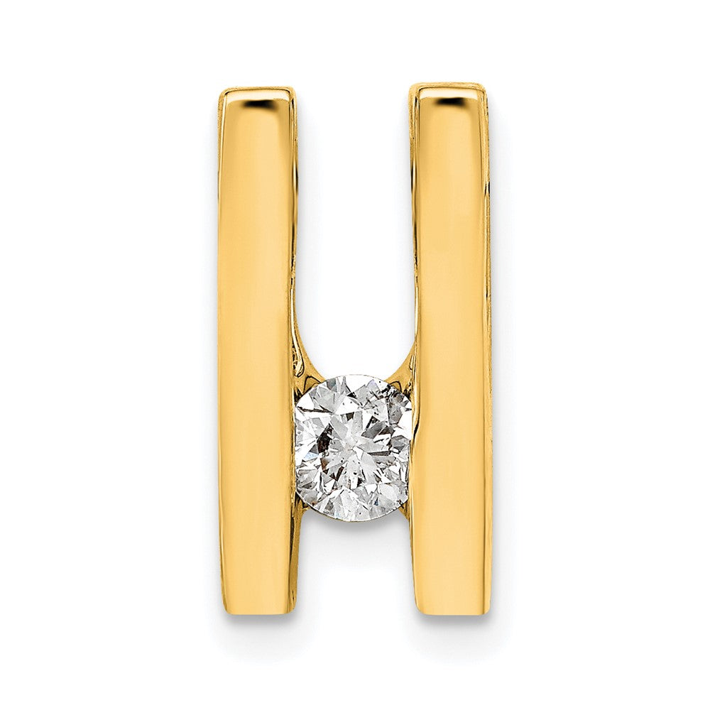 Charlie & Co Jewelry | 14k Vs 4.1mm Diamond Slide - Model XS226VS
