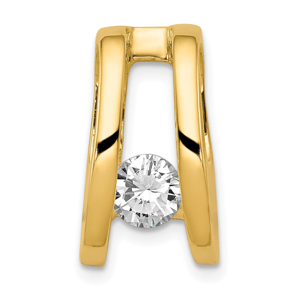 Charlie & Co Jewelry | 14k Vs 5.25mm Diamond Slide - Model XS229VS