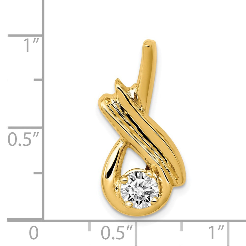 Charlie & Co Jewelry | 14k Vs Diamond Slide - Model XS243VS