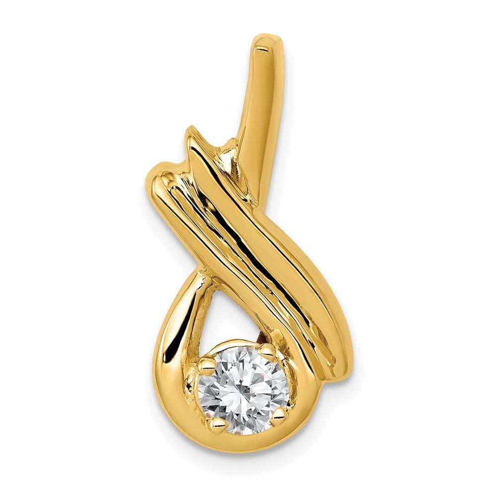 Charlie & Co Jewelry | 14k Vs Diamond Slide - Model XS243VS