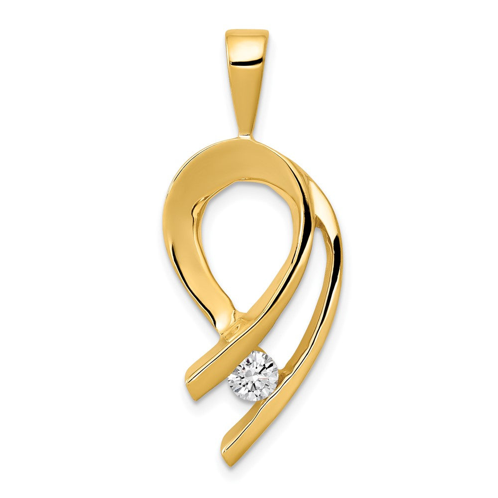 Charlie & Co Jewelry | 14k Holds 1-4mm Stone, Vs Diamond Slide - Model XS257VS