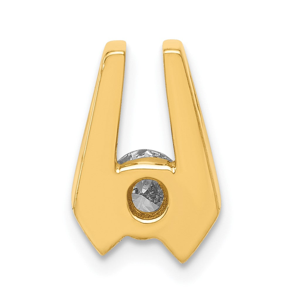 Charlie & Co Jewelry | 14k A 4.5mm Diamond Slide - Model XS503A