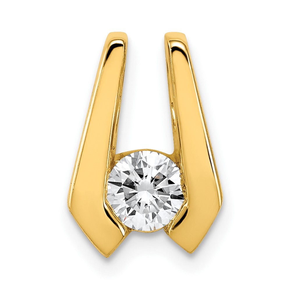 Charlie & Co Jewelry | 14k A 4.5mm Diamond Slide - Model XS503A