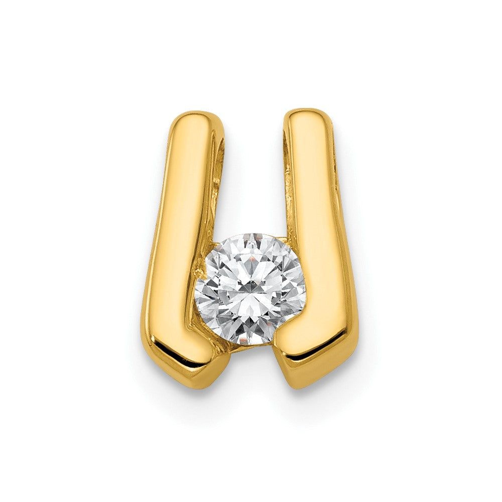 Charlie & Co Jewelry | 14k A 3.75mm Diamond Slide - Model XS509A