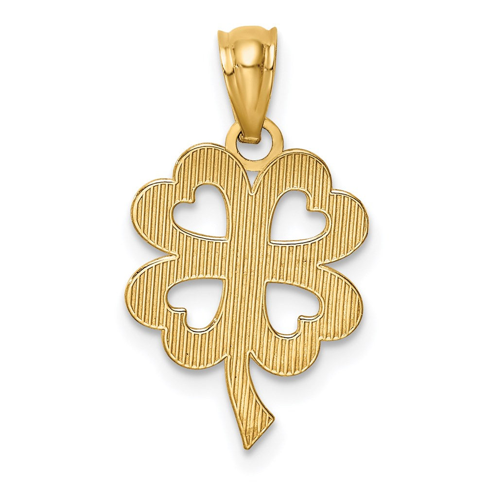 Charlie & Co Jewelry | 14k Four Leaf Clover Pendant - Model YC1035