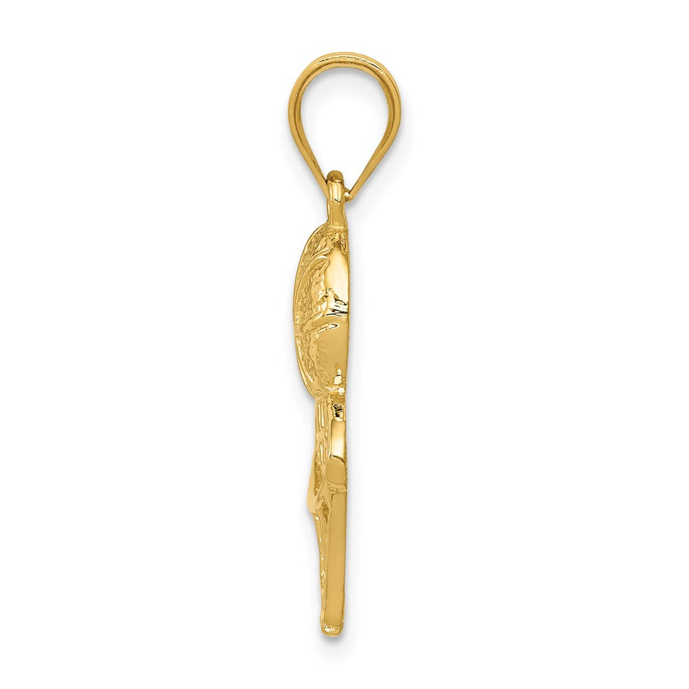 14k Basketball And Net Charm - Model C2664