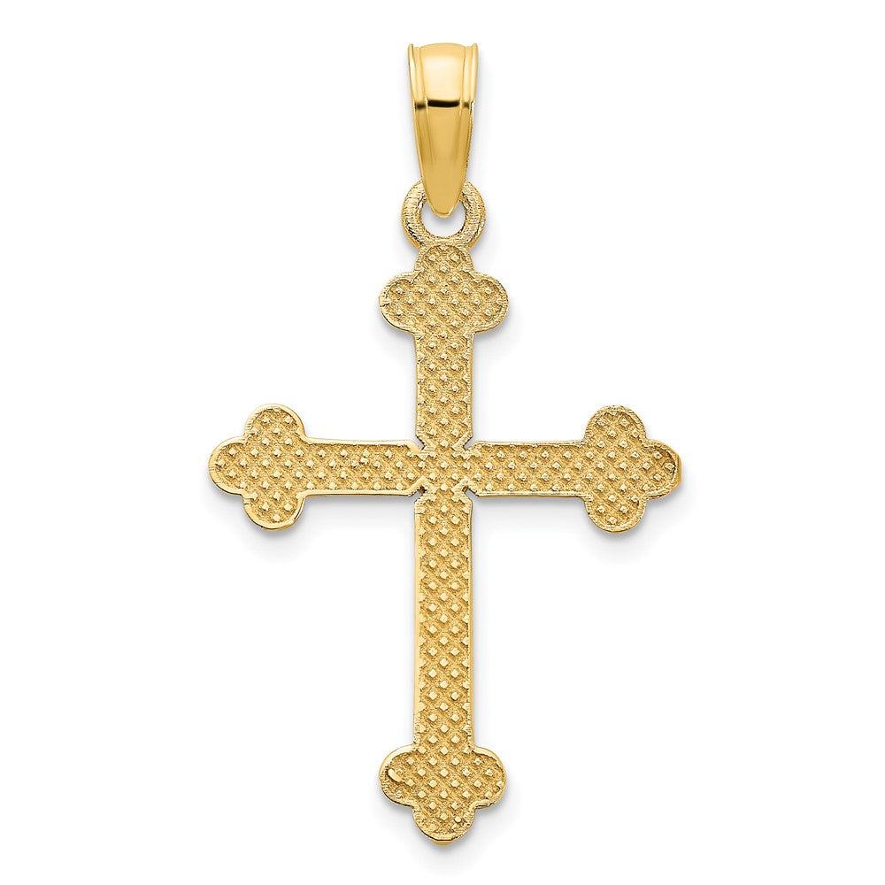 14k Fancy Cross Pendant - Model D5134
