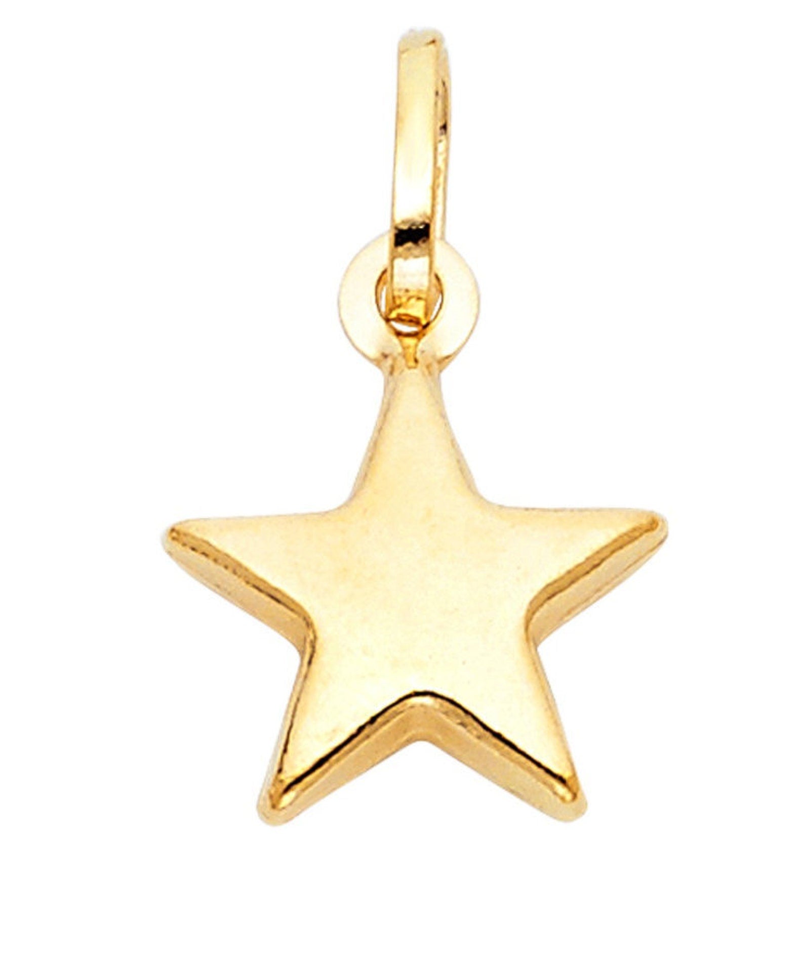 Gold Star Pendant - Charlie & Co. Jewelry