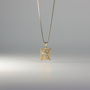 Gold Letter D Pendants | A-Z Gold Pendants - Charlie & Co. Jewelry