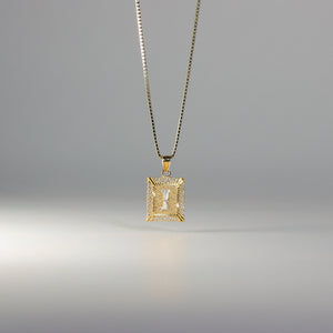 Gold Letter I Pendants | A-Z Gold Pendants - Charlie & Co. Jewelry