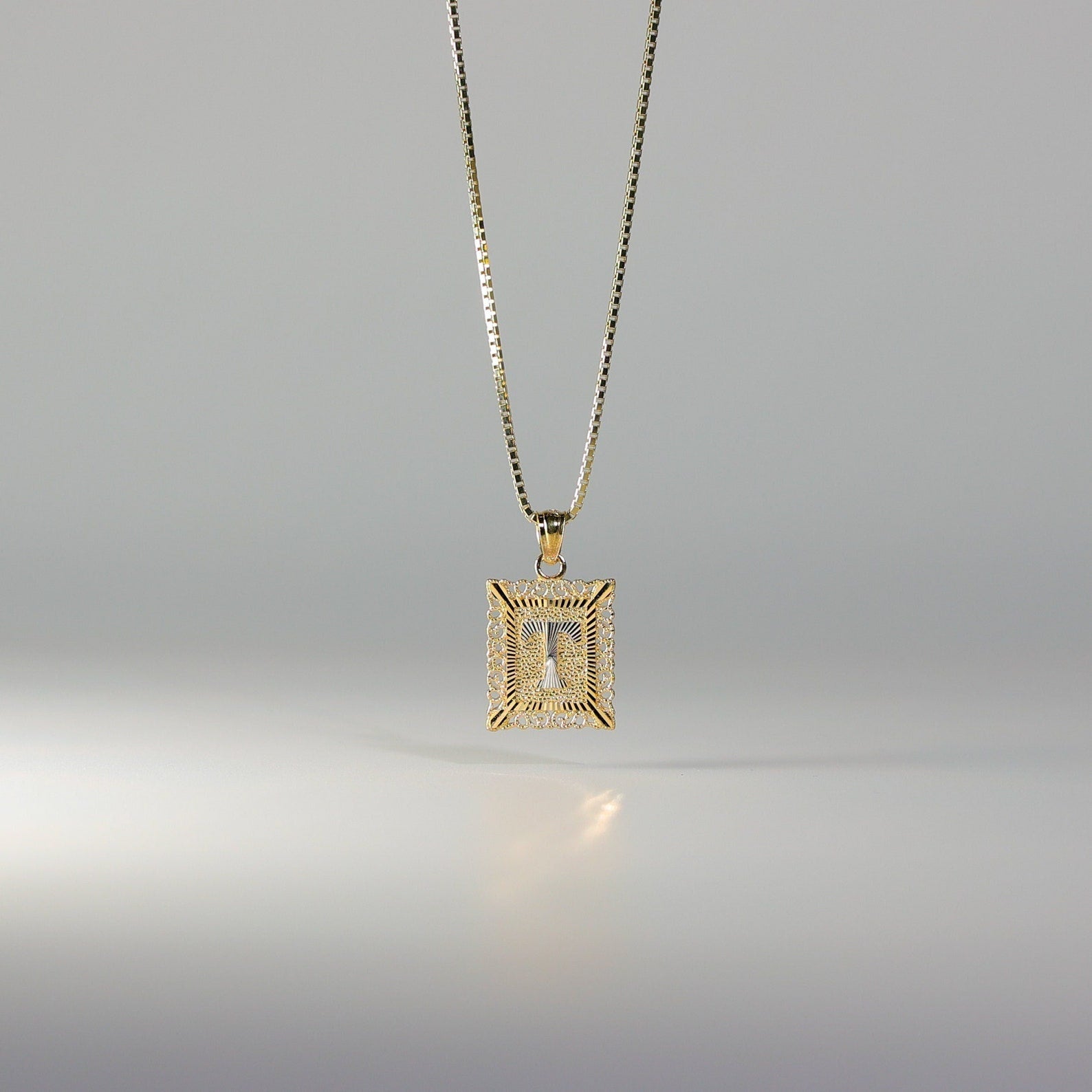 Gold Letter T Pendants | A-Z Gold Pendants - Charlie & Co. Jewelry