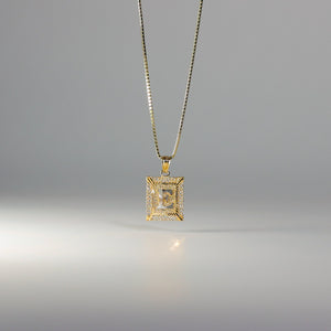 Gold Letter E Pendants | A-Z Gold Pendants - Charlie & Co. Jewelry