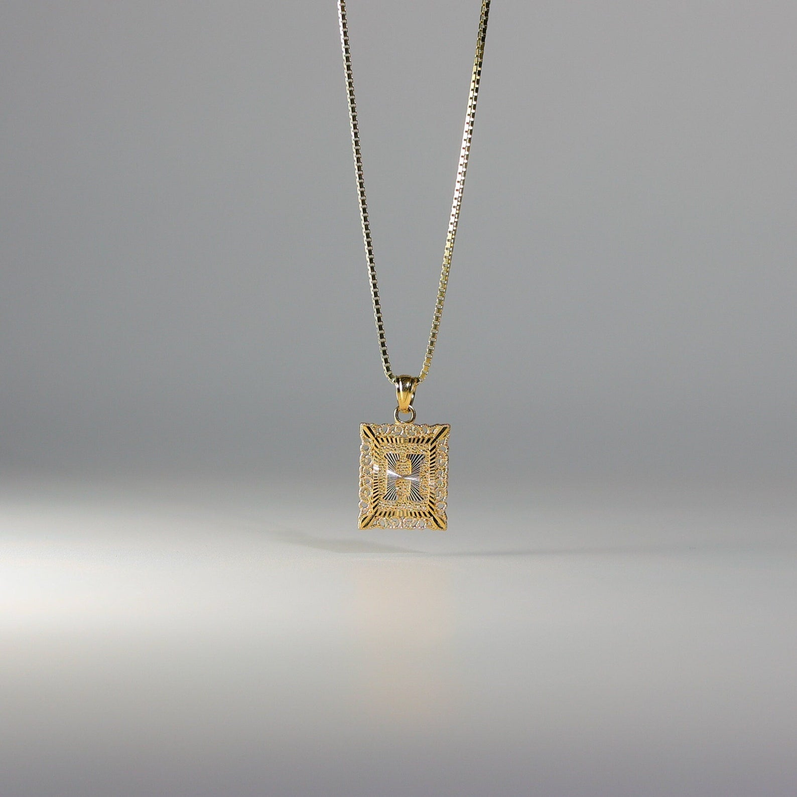 Gold Letter H Pendants | A-Z Gold Pendants - Charlie & Co. Jewelry