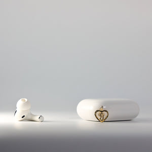 Gold Heart-Shaped Letter G Pendant | A-Z Pendants - Charlie & Co. Jewelry
