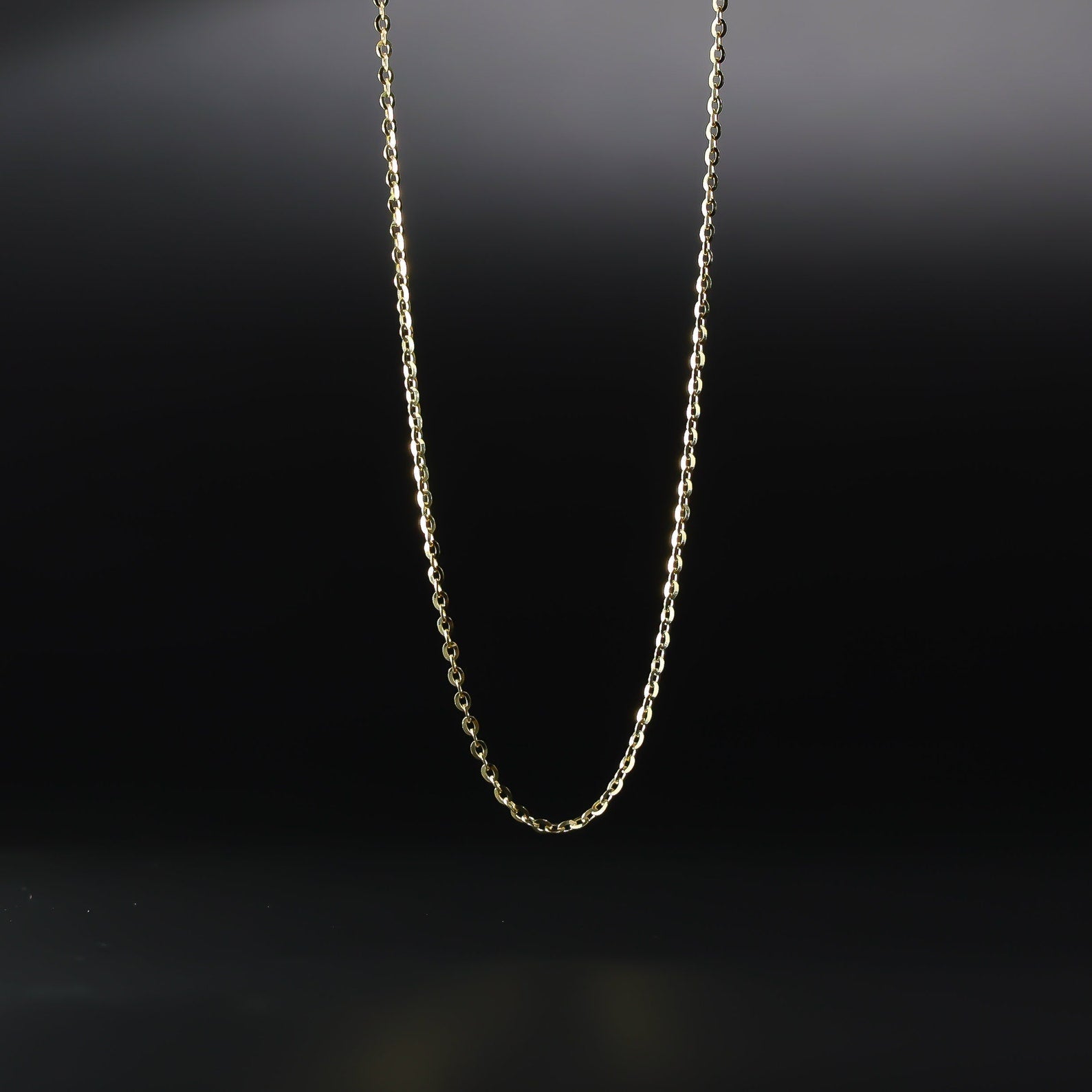 Gold Crucifix Cross Diamond Cut Pendant Model-0050 - Charlie & Co. Jewelry