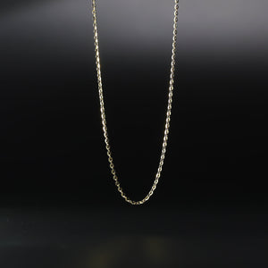 Gold Interlocking Hearts Pendant Model-591 - Charlie & Co. Jewelry