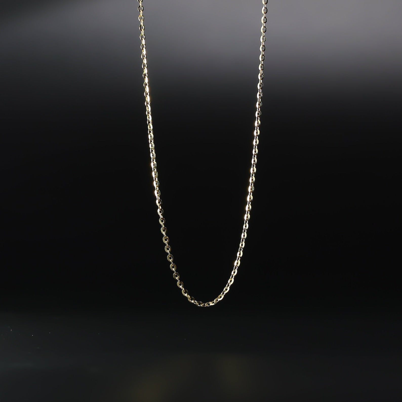 Gold Cornicello Italian Horn Pendant Model-793 - Charlie & Co. Jewelry