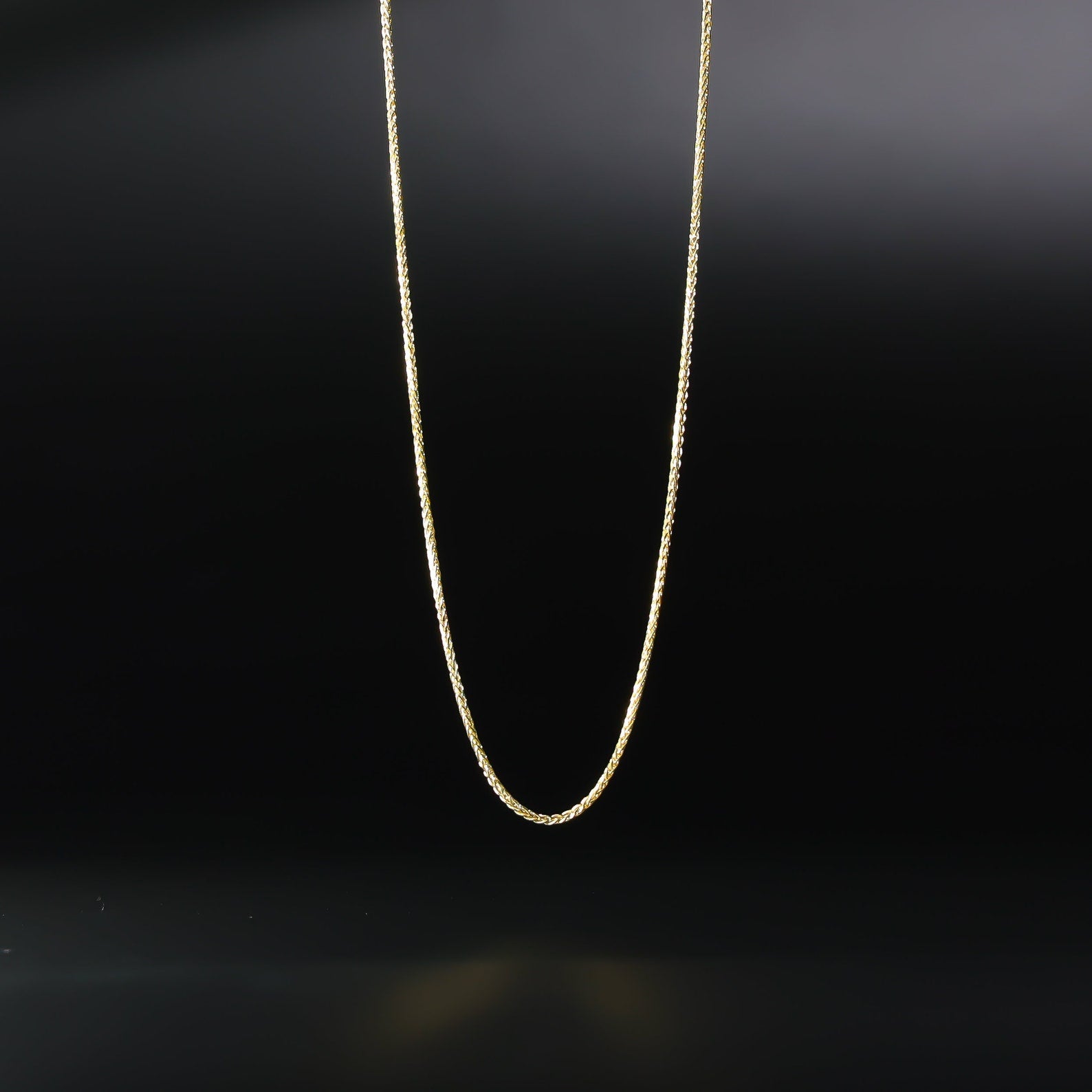 Gold Te Amo Heart Pendant Two-Piece Model-2378 - Charlie & Co. Jewelry