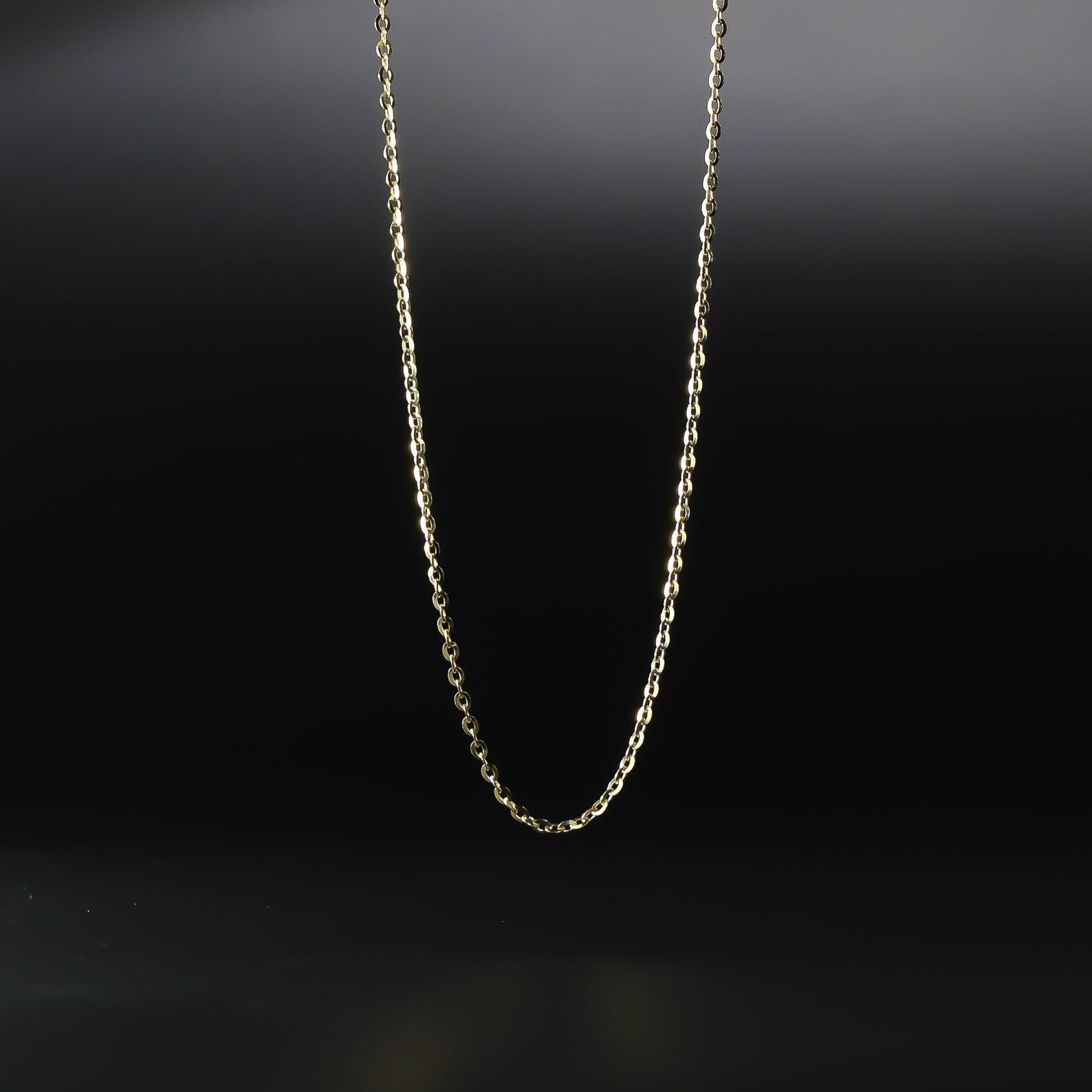 Gold Bold Letter Pendant | A-Z Pendants - Charlie & Co. Jewelry