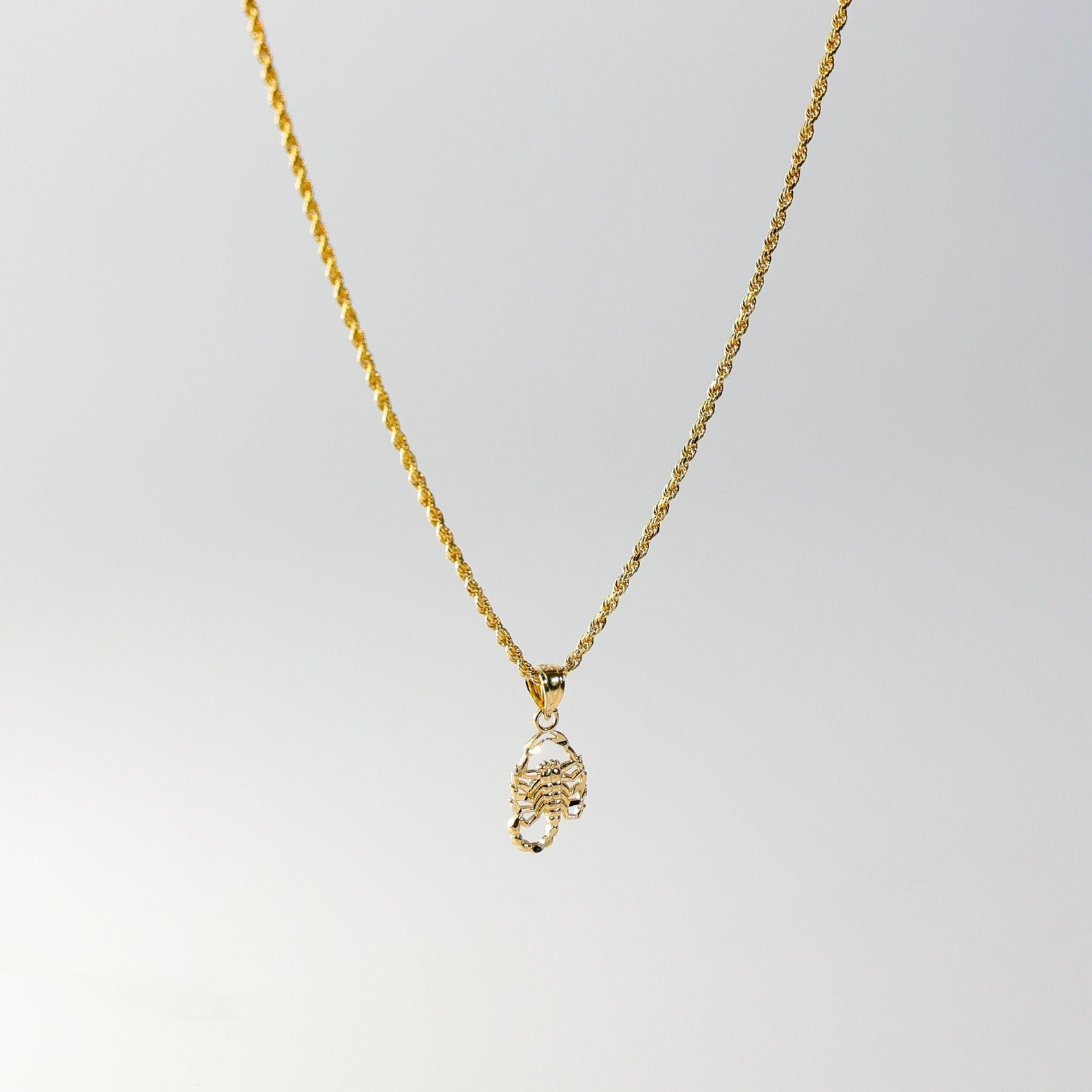 Gold Scorpion Pendant Model-1587 - Charlie & Co. Jewelry