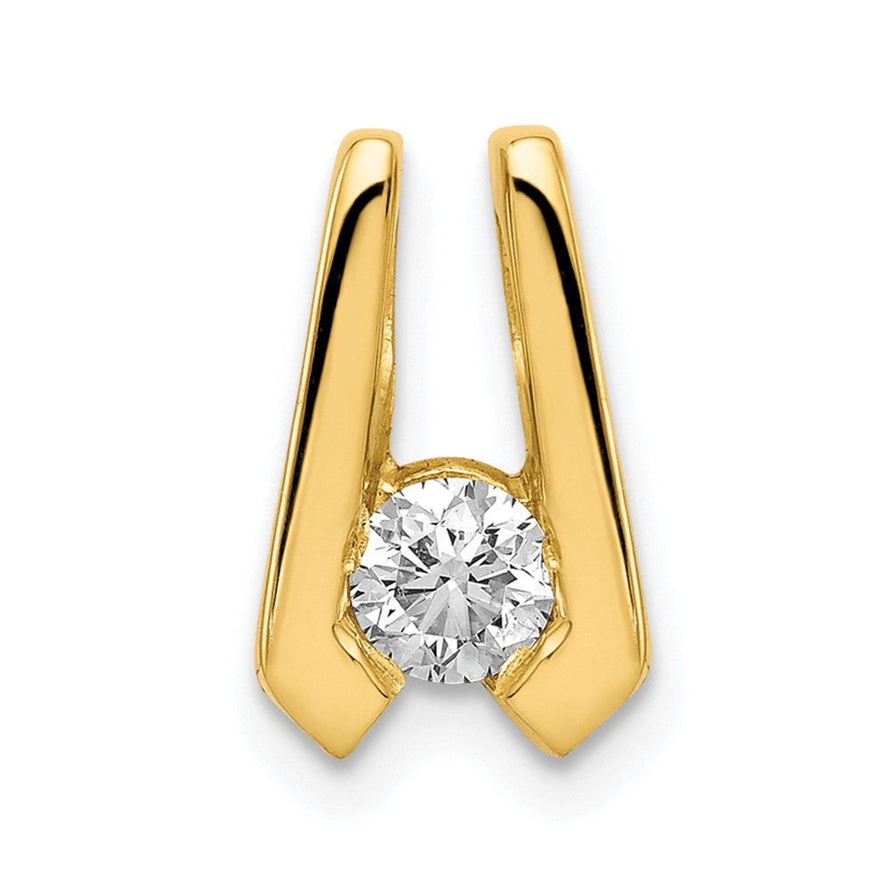 14k Aa 4mm Diamond Slide - Model XS502AA