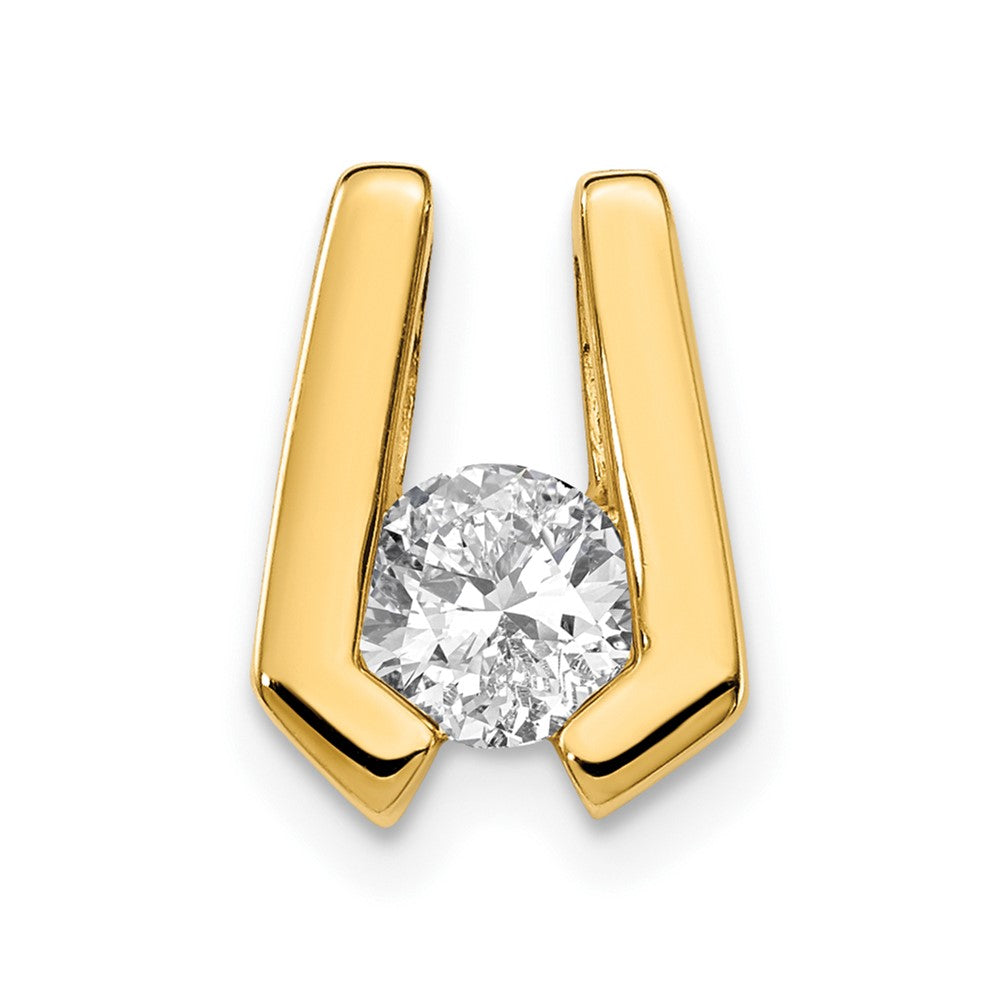 14k A 4.5mm Diamond Slide - Model XS510A