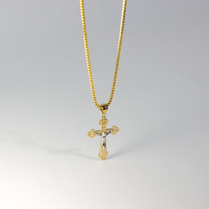 Gold Crucifix Cross Pendant Model-0863 - Charlie & Co. Jewelry