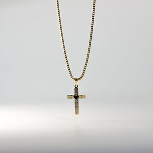 Gold Classic Beautiful Cross Pendant Model-0896 - Charlie & Co. Jewelry