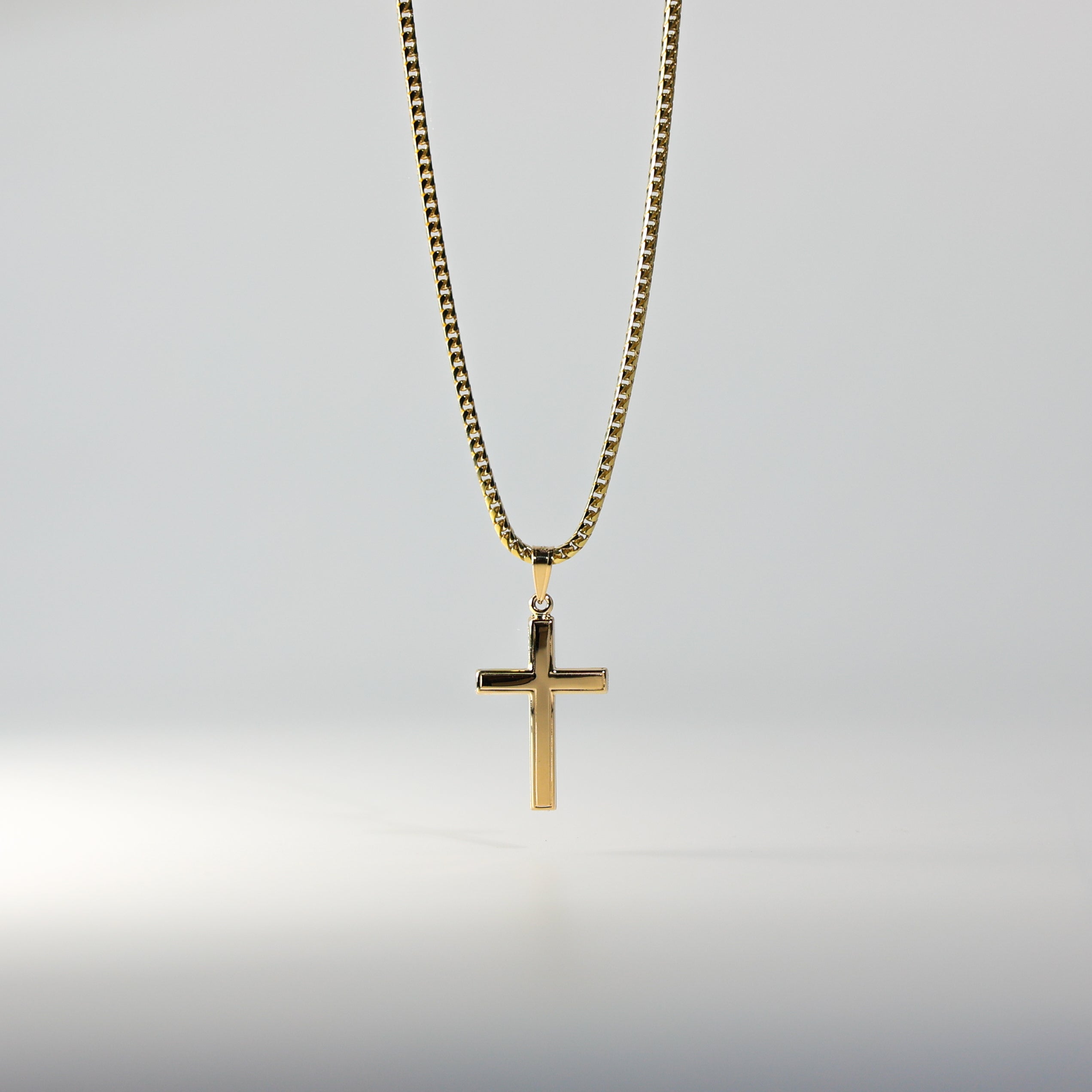 Gold Classic Beautiful Cross Pendant Model-0896 - Charlie & Co. Jewelry