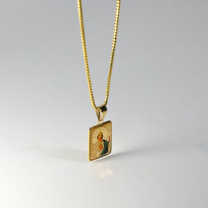 Gold St. Jude Pendant Model-0167 - Charlie & Co. Jewelry