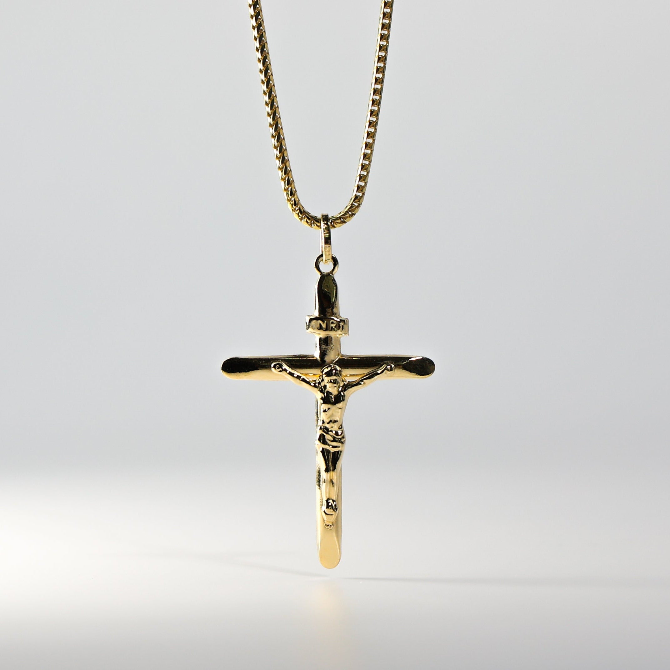 Gold Classic Beautiful Cross Pendant Model-0854 - Charlie & Co. Jewelry