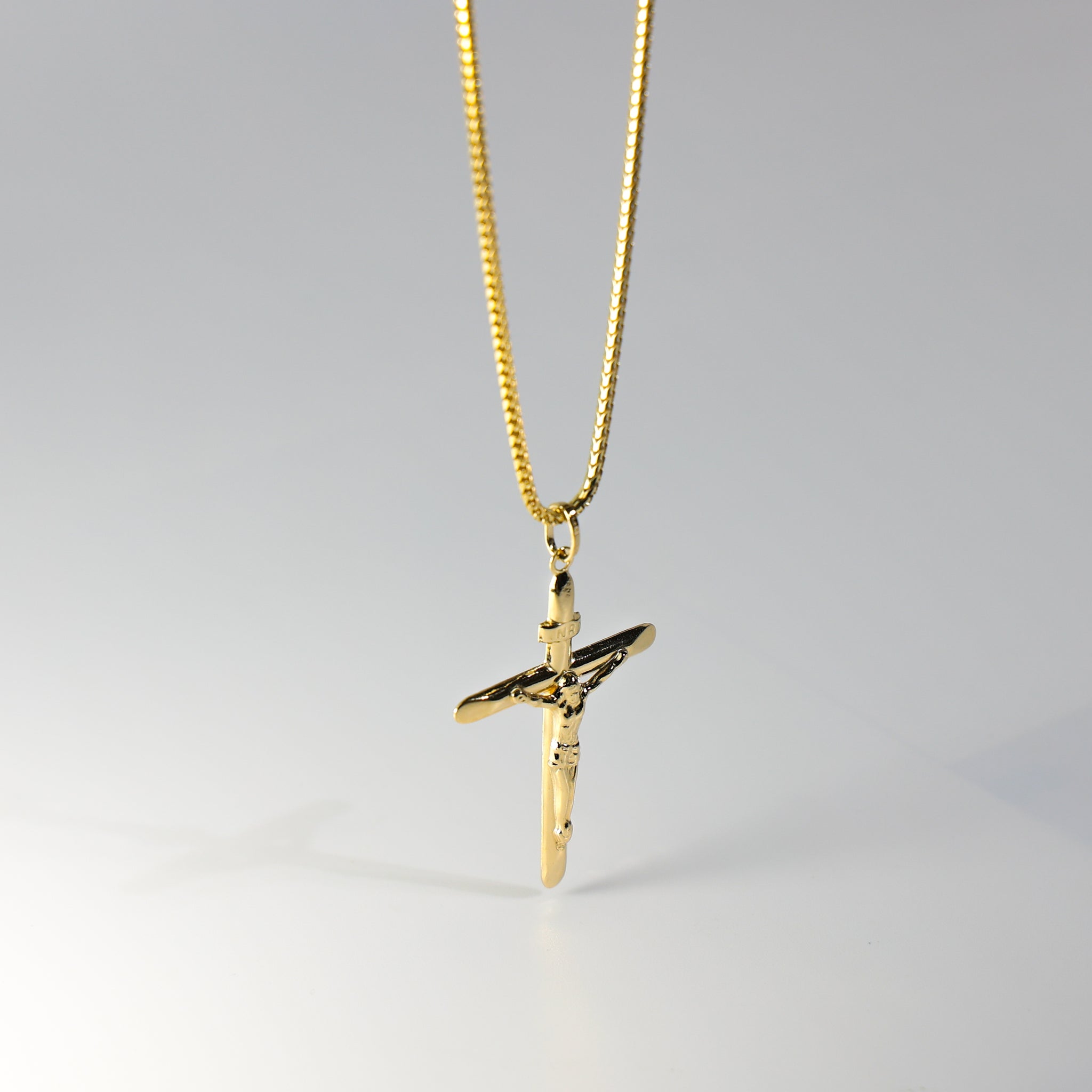 Gold Classic Beautiful Cross Pendant Model-0854 - Charlie & Co. Jewelry