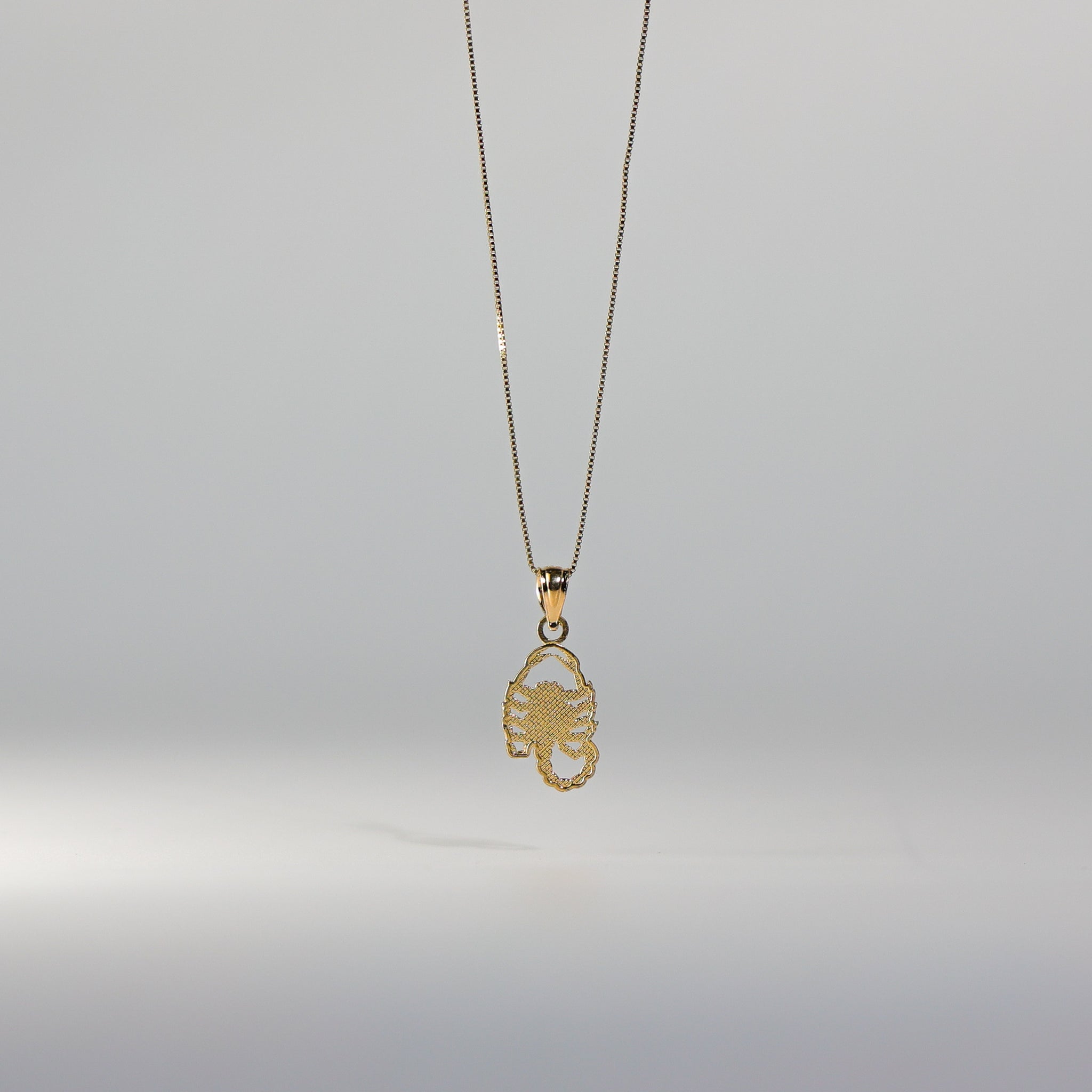 Gold Scorpion Pendant Model-1587 - Charlie & Co. Jewelry