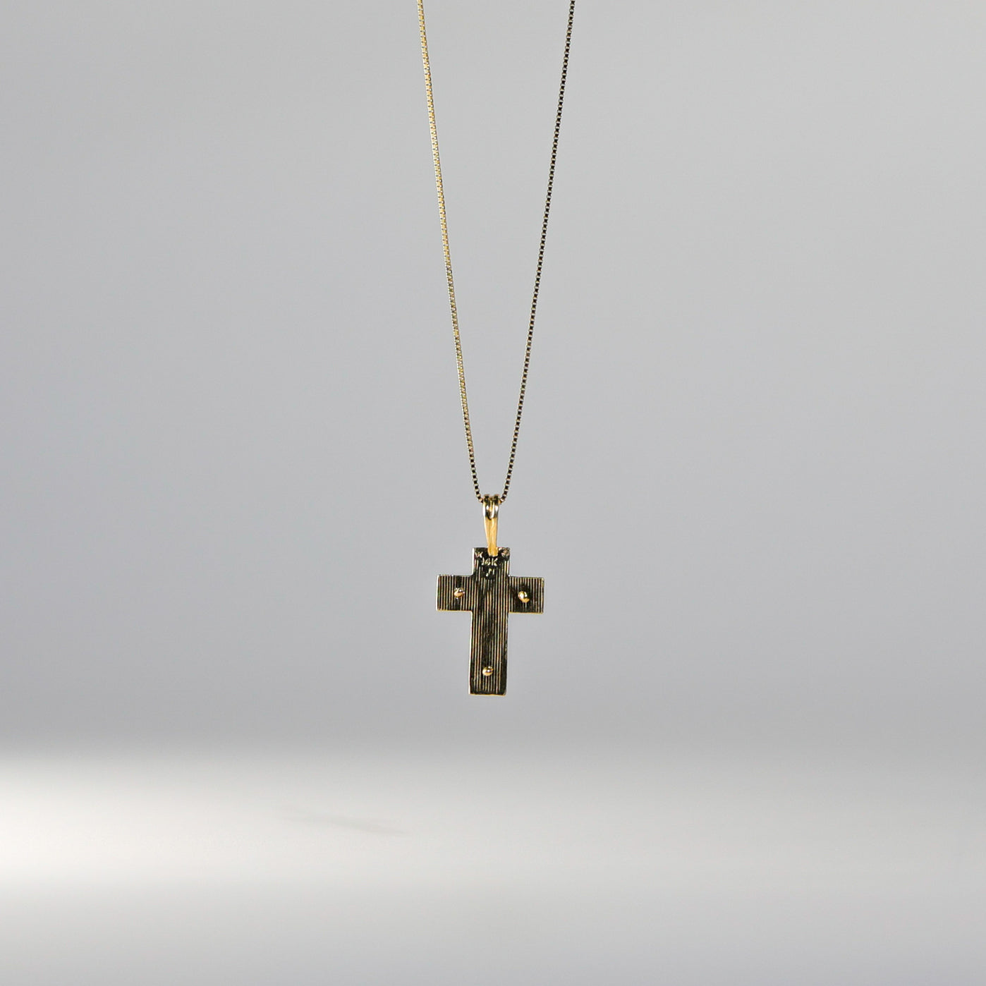 Gold Religious Crucifix Cross Pendant Model-2202 - Charlie & Co. Jewelry