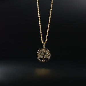 Gold Tree of Life Pendant Model-2387 - Charlie & Co. Jewelry