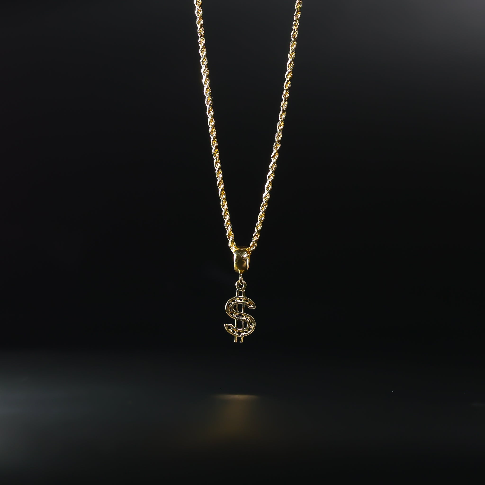 Gold chain hot sale dollar models