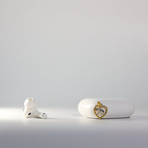Gold Elephant Heart Pendant Model-1622 - Charlie & Co. Jewelry