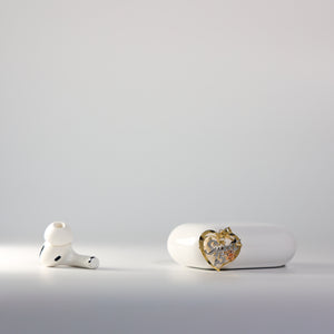 Gold 3 Colors 15 Years Heart Pendant Model-1906 - Charlie & Co. Jewelry