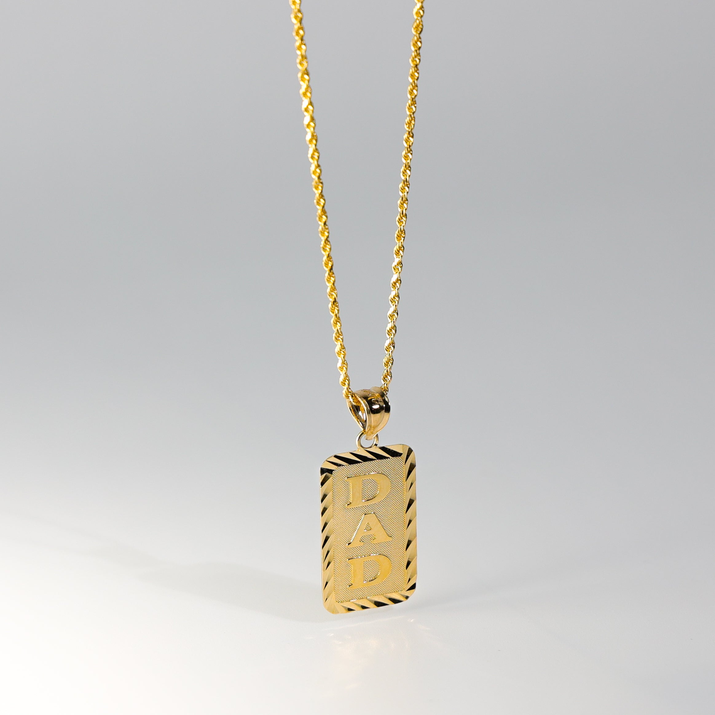 Locket Gold Dad Chain Gold