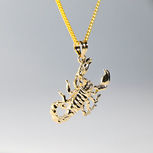 Gold Scorpion Pendant Model-1585 - Charlie & Co. Jewelry