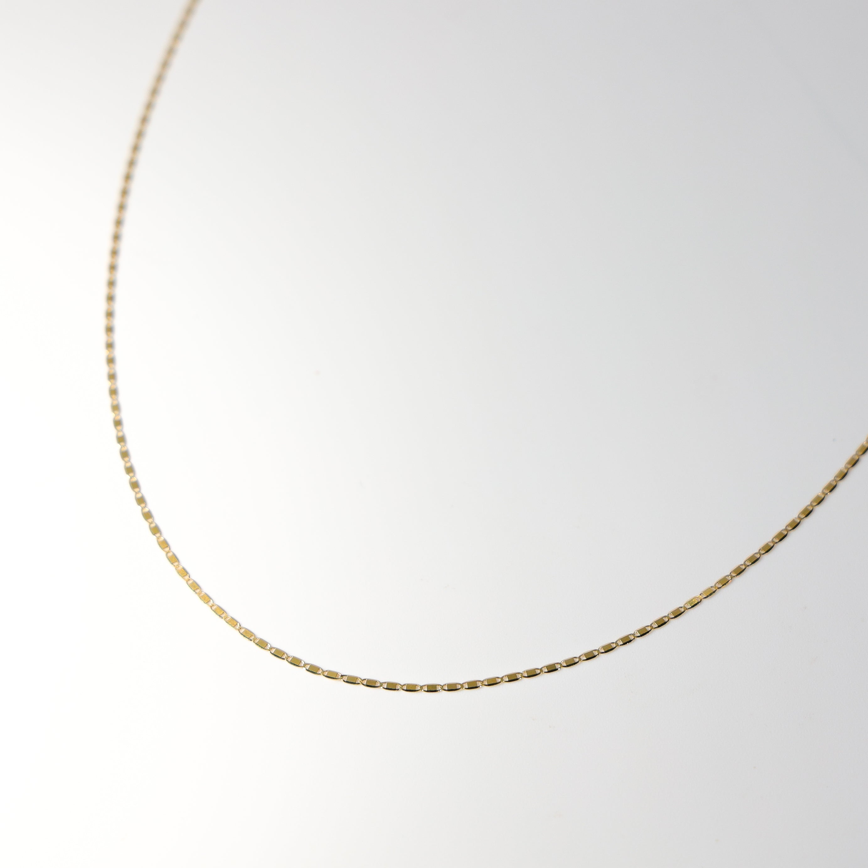 1.3mm Solid 14K Gold Valentino Chain Model-0266 - Charlie & Co. Jewelry