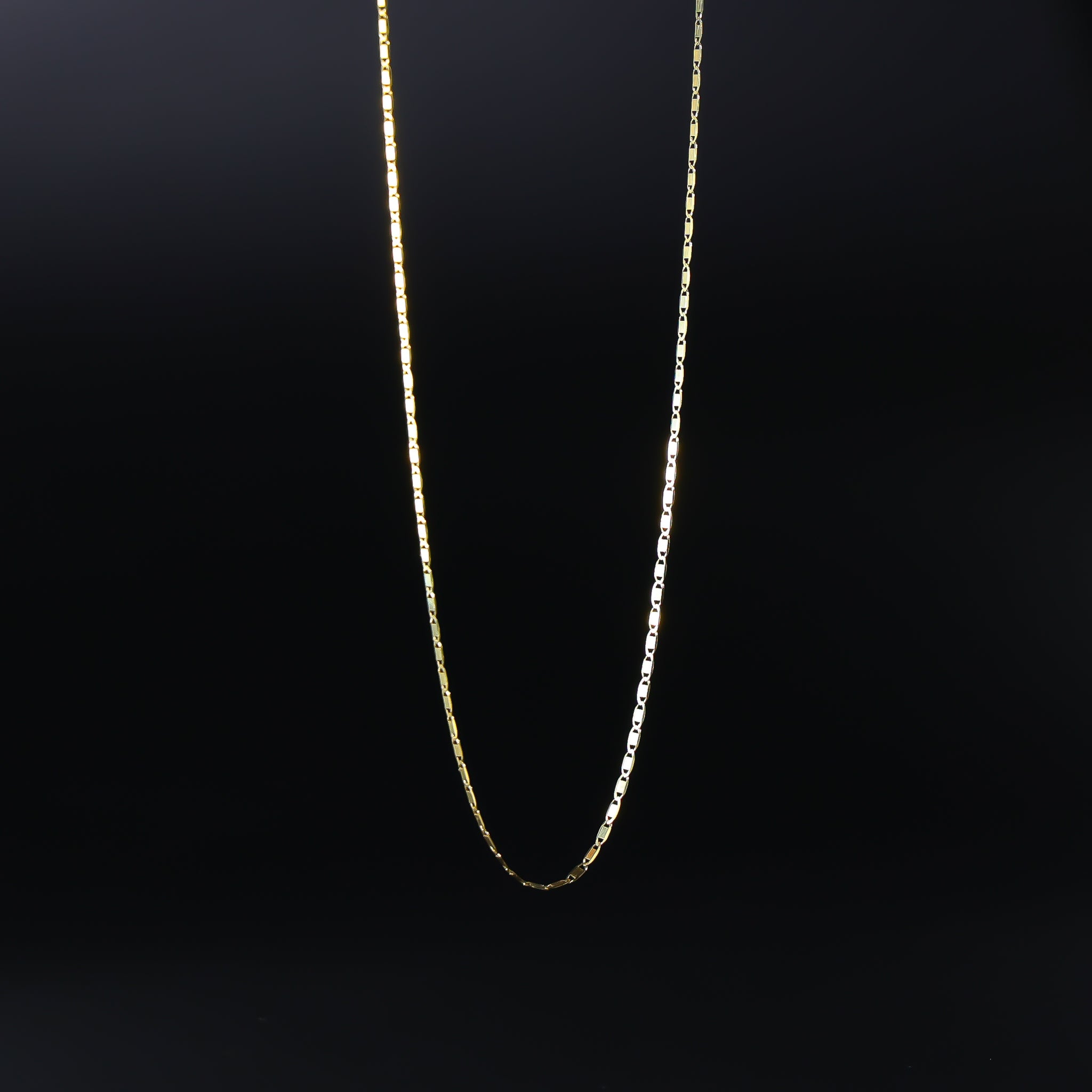 1.3mm Solid 14K Gold Valentino Chain Model-0266 - Charlie & Co. Jewelry