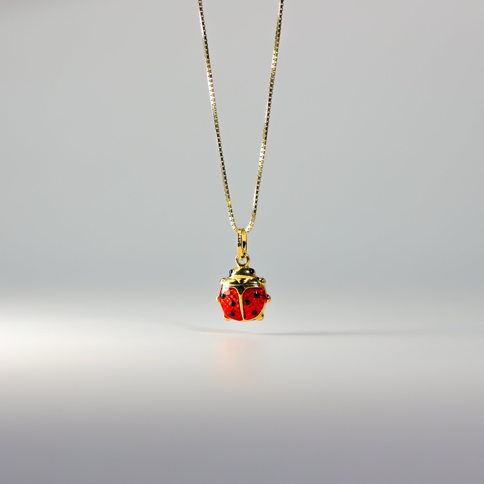 TIFFANY Sterling Silver 18K Rose Gold Return to Tiffany Love Bugs Ladybug  Pendant Necklace 1294250 | FASHIONPHILE