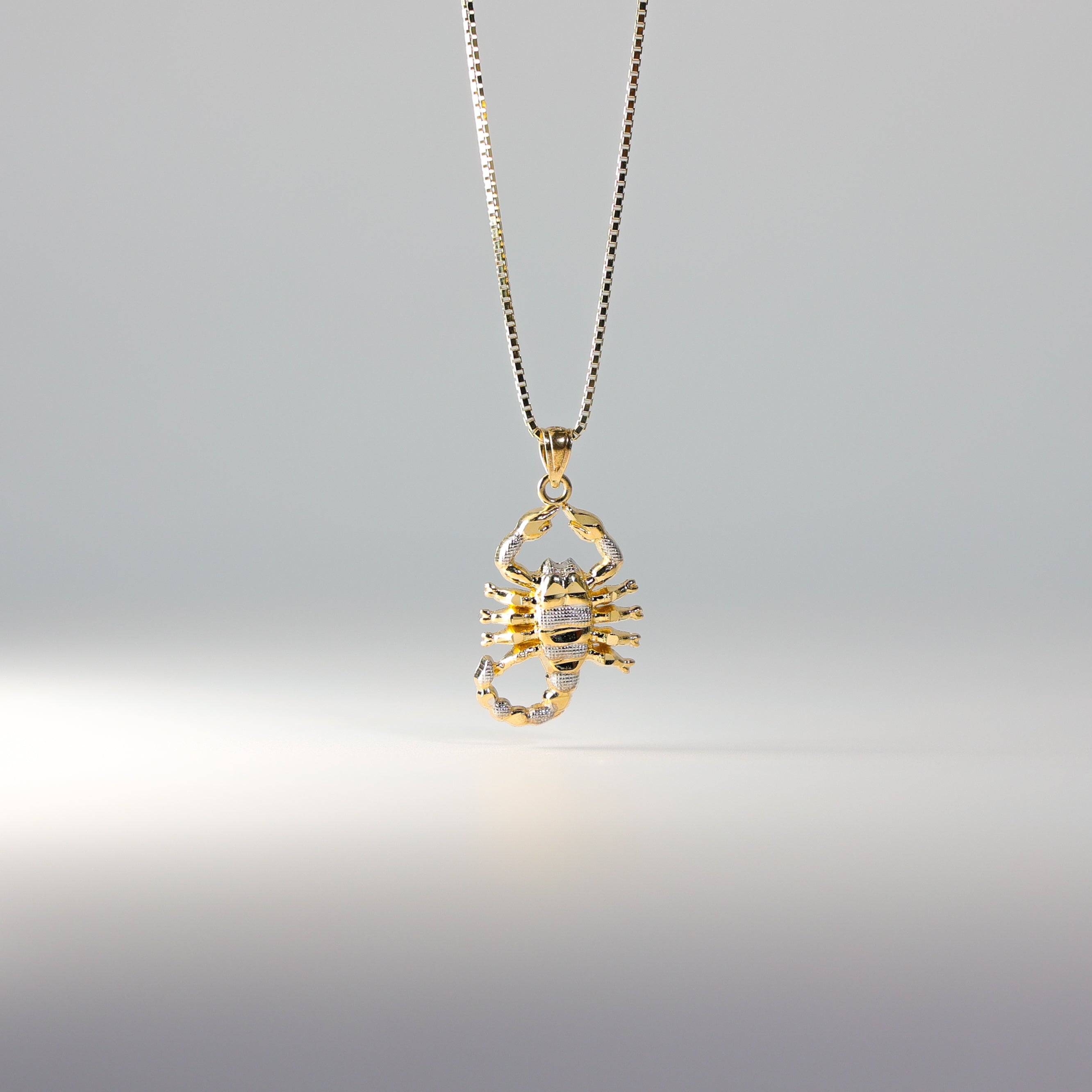 Gold Scorpion Pendant Model-1588 - Charlie & Co. Jewelry