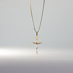 Gold Crucifix Cross Pendant Model-2172 - Charlie & Co. Jewelry
