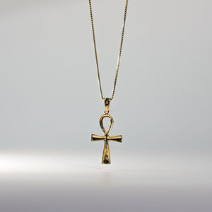 Gold Ankh Religious Cross Pendant Model-922 - Charlie & Co. Jewelry