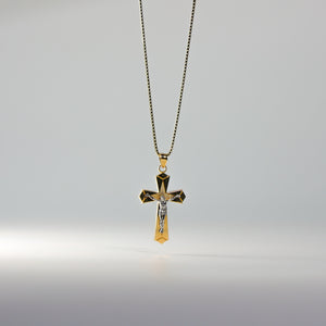 Gold Religious Crucifix Pendant Model-981 - Charlie & Co. Jewelry